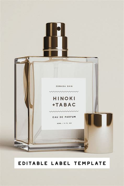 perfume label design free download.